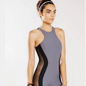 Blue Life Fit Silhouette Swimsuit